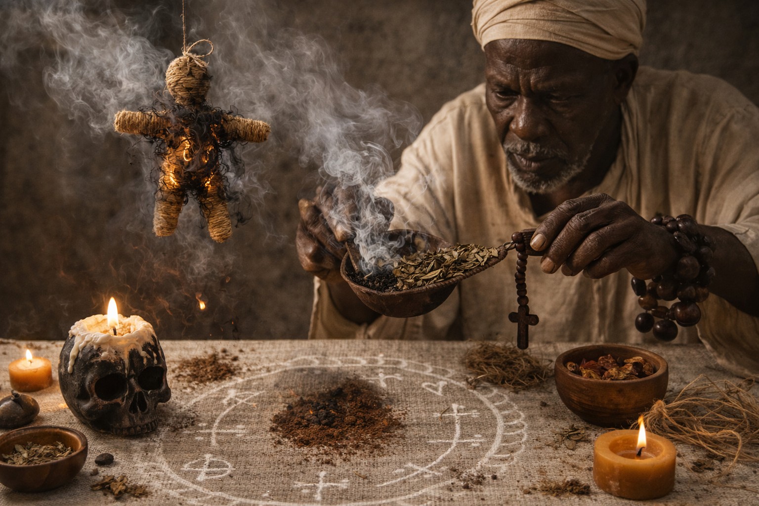 Marabout voyant à Saint-Nicolas Sint-Niklaas - Waasland - Professeur Djara