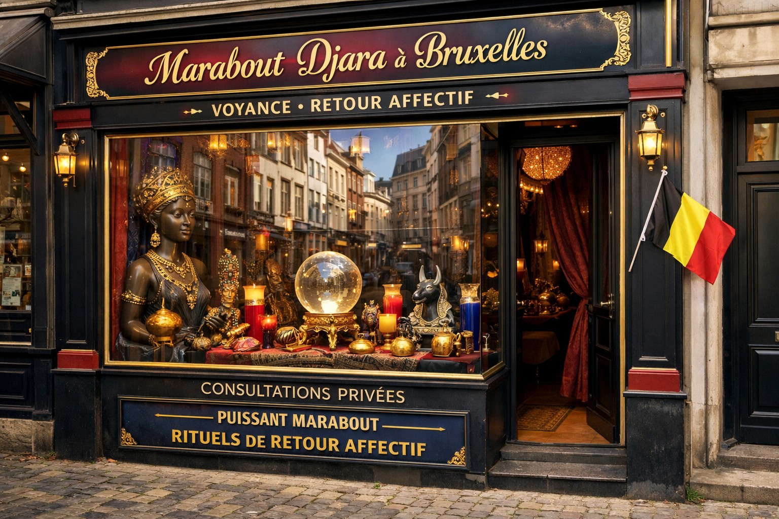 Professeur Djara - marabout africain en Belgique